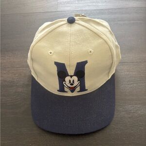 NWT Vintage 90s Mickey Mouse Snapback The Disney Store Graphic Hat Cap